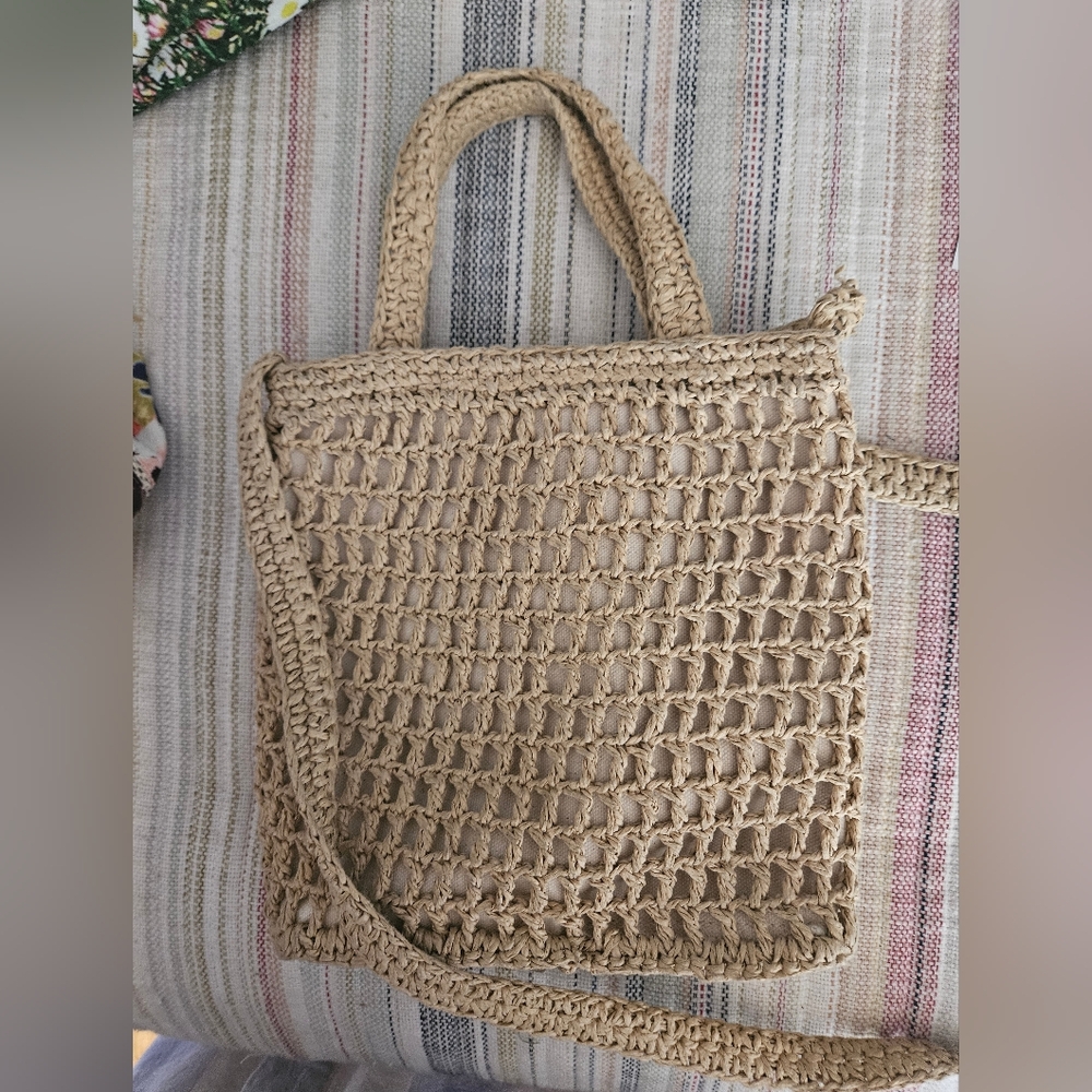 Madewell The Small Transport Crossbody: Straw Edition